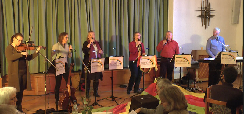 Liederabend der kfd-Limburgerhof mit der Band "Regenbogen"