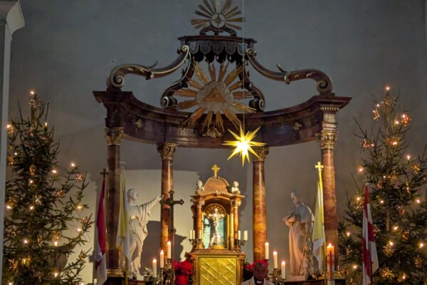 Rückblick auf die Weihnachtsbotschaften in den Christmetten der Gemeinden in der Pfarrei 