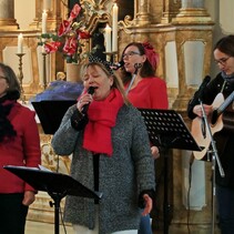 Faschingsgottesdienst 2018 in St. Medardus mit Band Regenbogen