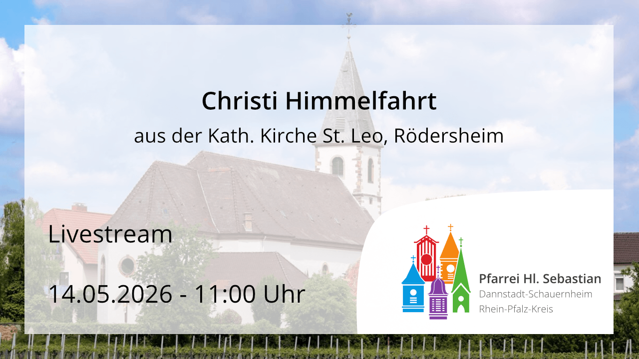Gottesdienst am Donnerstag, dem 14.05.2026