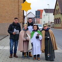 Sternsingeraktion 2017 in St. Medardus