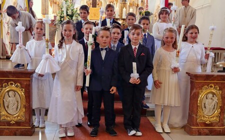 Album mit Titel Erstkommunion in St. Leo