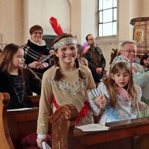 Faschingsgottesdienst 2017 in St. Medardus