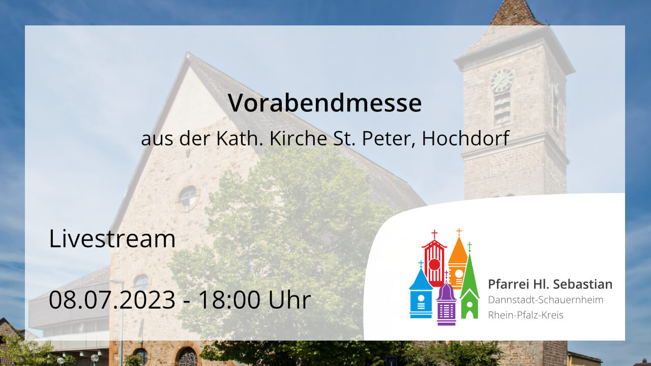 Gottesdienst am Samstag, den 08.07.2023