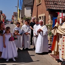 Fronleichnamsprozession 2017 in St. Peter, Hochdorf