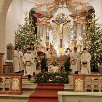 Christmette in St. Leo, Rödersheim