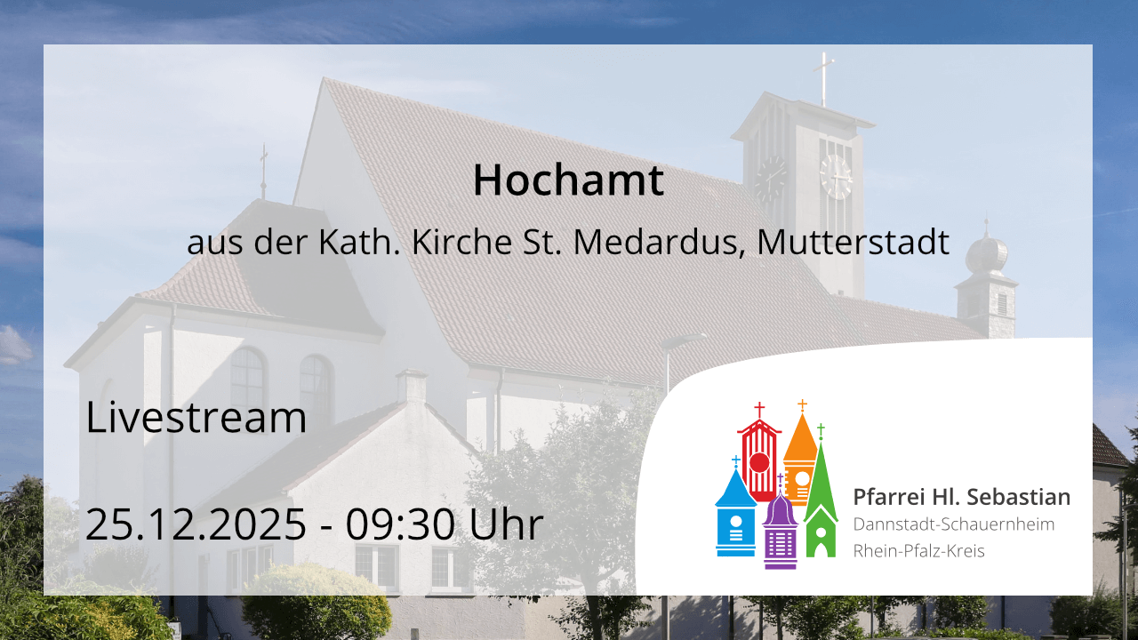 Hochamt am 1. Weihnachtsfeiertag, dem 25.12.2025