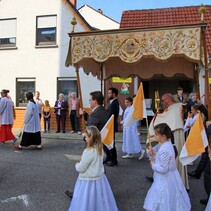 Fronleichnamsprozession 2016 in St. Medardus