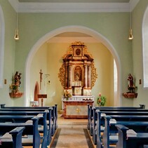 Gottesdienst in St. Cäcilia, Schauernheim