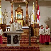 Einführung neuer Messdiener in St. Medardus