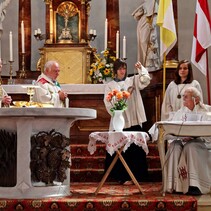 Dankamt zum 65-jährigem Priesterjubiläum von Pfarrer Karl Schäffer