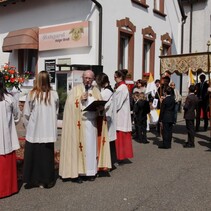 Fronleichnamsprozession 2016 in St. Medardus