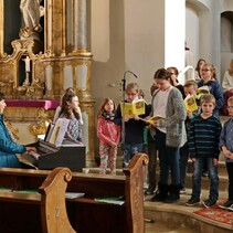 Familiengottesdienst an Laetare in St. Medardus