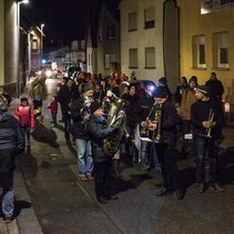 Martinsumzug in St. Medardus am 10.11.2017