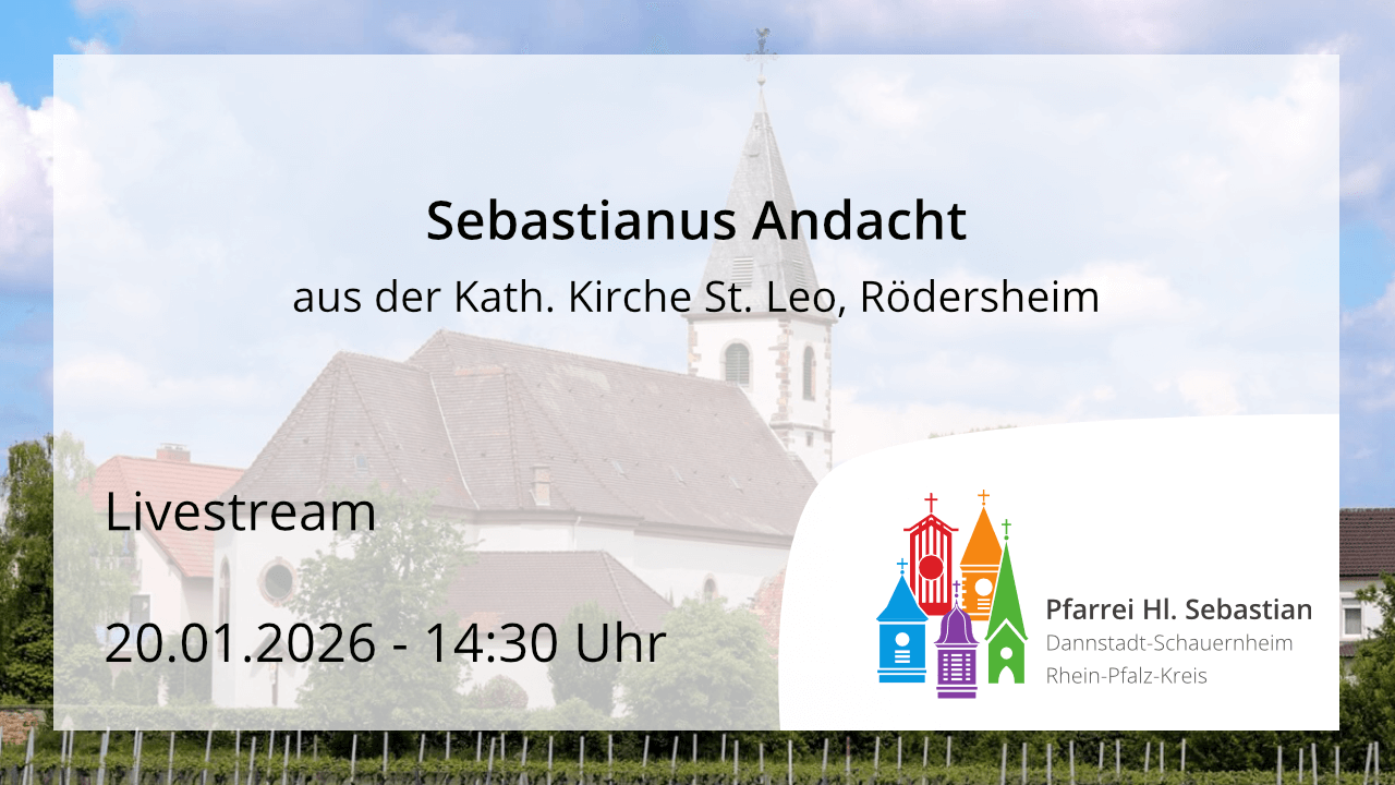 Sebastianus Andacht am Dienstag, dem 20.01.2026