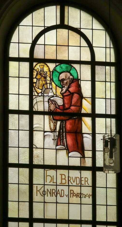 Kirchenfenster Hl. Bruder Konrad von Parzham