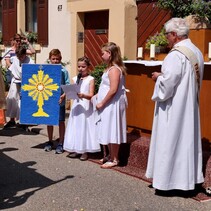 Fronleichnamsprozession 2017 in St. Peter, Hochdorf