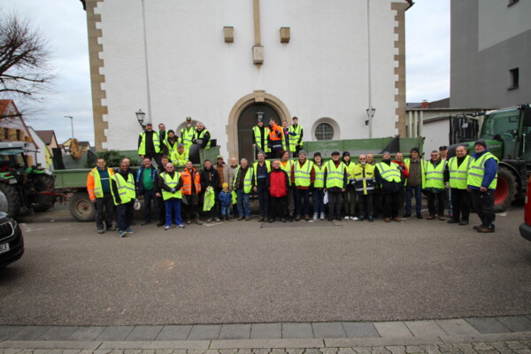 Christbaumaktion 2023 in Mutterstadt