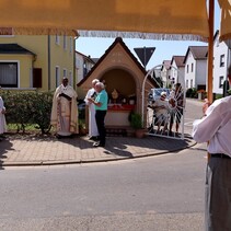 Fronleichnamsprozession 2017 in St. Peter, Hochdorf