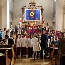 Familiengottesdienst an Laetare in St. Medardus