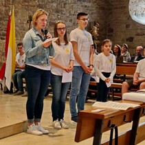 Dankandacht der Erstkommunionkinder 2018 in St. Peter