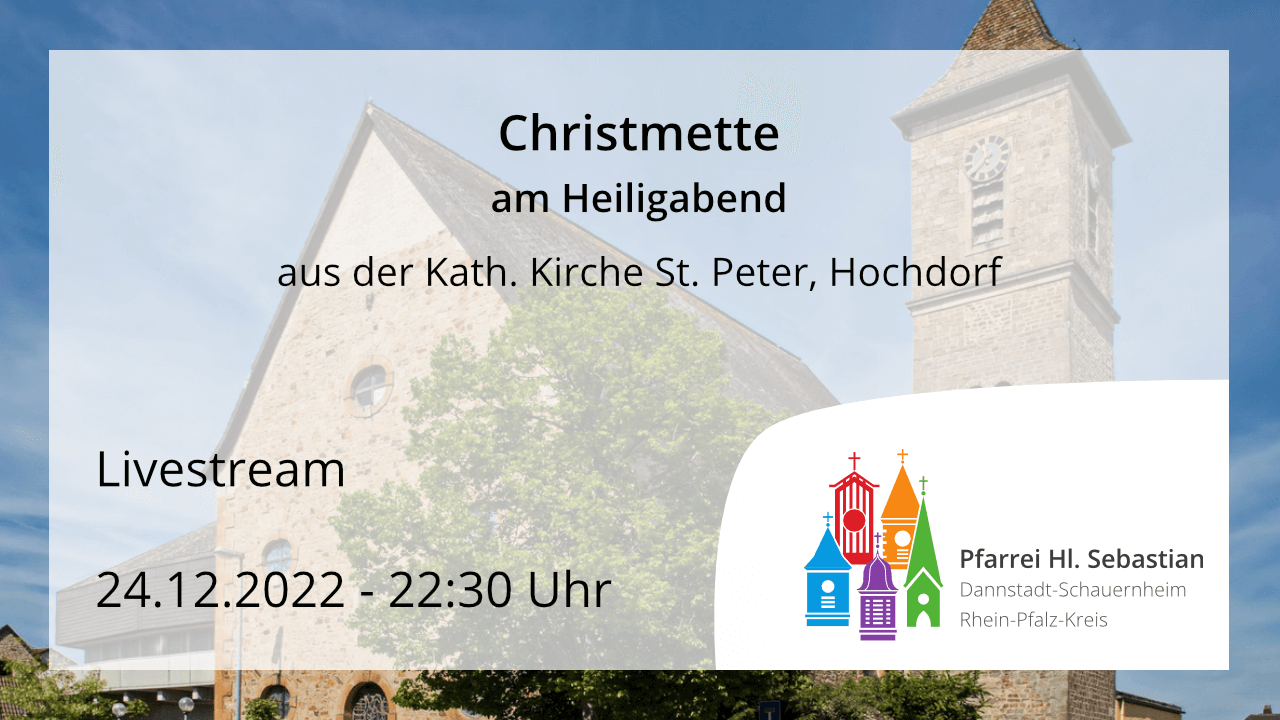 Christmette am Heiligabend, den 24.12.2022