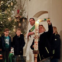 Vorstellung der Kommunionkinder 2018 St. Medardus