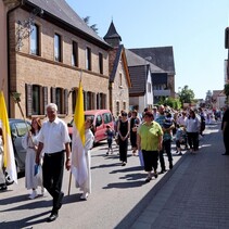 Fronleichnamsprozession 2017 in St. Peter, Hochdorf