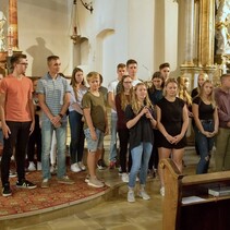 Gottesdienst mit Firmlingen in St. Medardus