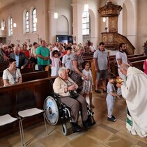 Dankamt zum 65-jährigem Priesterjubiläum von Pfarrer Karl Schäffer
