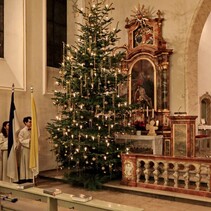 Christmette in St. Leo, Rödersheim