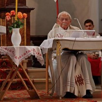 Dankamt zum 65-jährigem Priesterjubiläum von Pfarrer Karl Schäffer