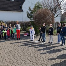 Winterverbrennung an Laetare in St. Medardus