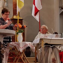 Dankamt zum 65-jährigem Priesterjubiläum von Pfarrer Karl Schäffer