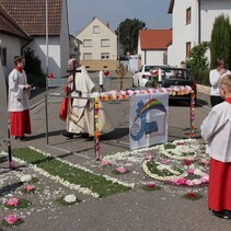 Fronleichnamsprozession 2016 in St. Medardus