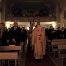 Christmette in St. Leo, Rödersheim