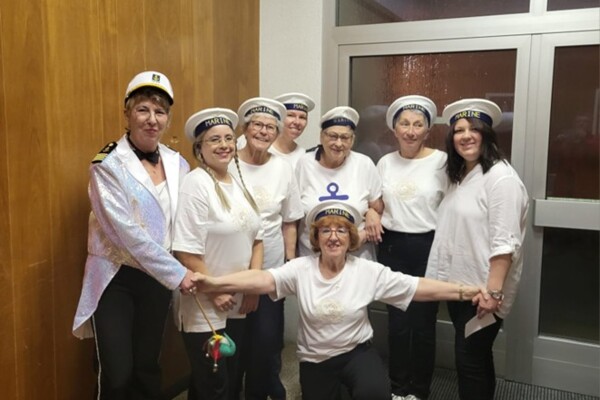 Rundum gute Laune beim kfd-Fasching im Pfarrzentrum Mutterstadt