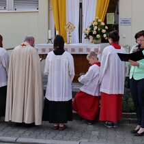 Fronleichnamsprozession 2016 in St. Medardus