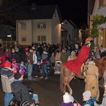 Martinsumzug in St. Medardus am 10.11.2017