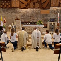 Dankandacht der Erstkommunionkinder 2018 in St. Peter