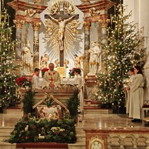 Altar in St. Leo, Rödersheim