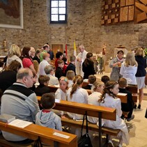 Dankandacht der Erstkommunionkinder 2018 in St. Peter