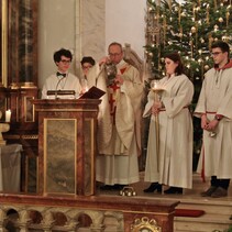 Christmette in St. Leo, Rödersheim