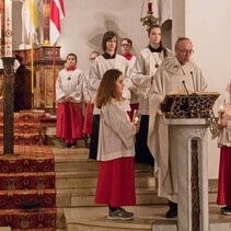 Einführung neuer Messdiener in St. Medardus