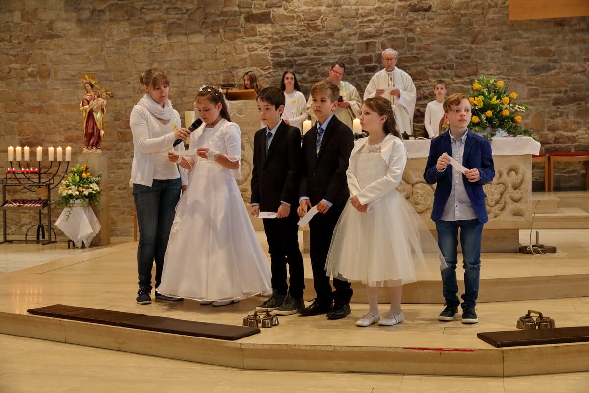 Dankandacht der Erstkommunionkinder - 2018 - Bildergalerie ...