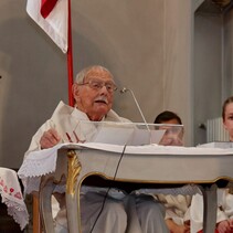 Dankamt zum 65-jährigem Priesterjubiläum von Pfarrer Karl Schäffer