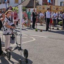 Fronleichnamsprozession 2018 in St. Leo Rödersheim