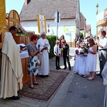 Fronleichnamsprozession 2017 in St. Peter, Hochdorf