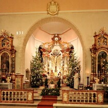 Christmette in St. Leo, Rödersheim