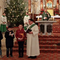 Vorstellung der Kommunionkinder 2018 St. Medardus